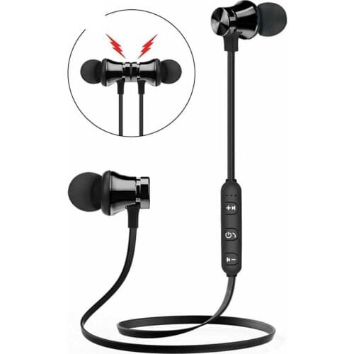 XT11 Wireless Bluetooth Earphone Stereo Sports Earbuds Magnetic Wireless in-ear Headset with Mic Hands-free For IPhone 7 Samsung