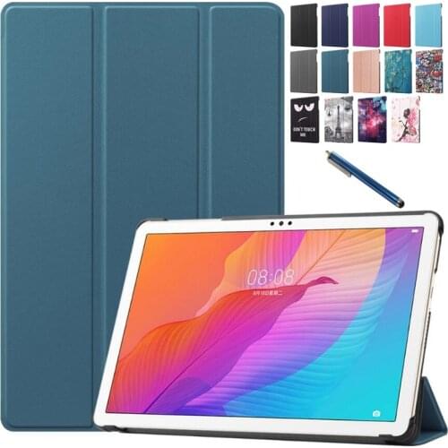 Case for Huawei Matepad T10 case AGS3-L09/AGS3-W09 PU Leather Stand Cover Coque Funda For Matepad T10S T10 S 10.1'' Case Tablet