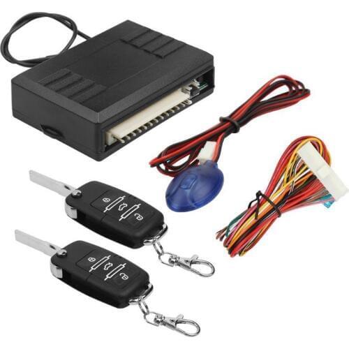 Hot Sale Universal Car Auto Keyless Entry System Door Lock Button With Remote Control Automobile Remote Controls 12V