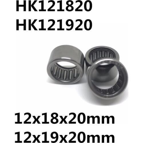 10pcs HK121820 HK121920 HMK/TA1220 12x18x20 or 12x19x20 mm Bearing Shell Type Needle Roller Bearings High Quality HK1220