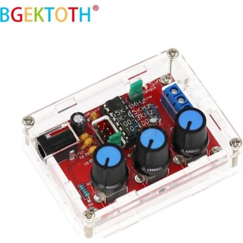 XR2206 DIY Kit Sine Triangle Square Wave Output 1HZ-1MHZ DDS Function Signal Generator Adjustable Frequency Amplitude
