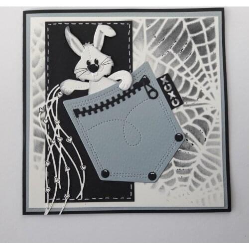 Zip pocket Metal Cutting Dies Christmas Stencils For DIY Scrapbook Paper Card Decorative Craft Embossing New 2019