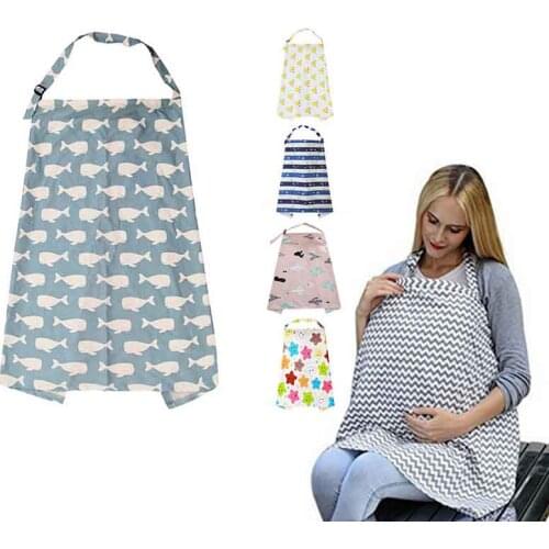 Mother Outing Breastfeeding Towel 100% Cotton Baby Feeding Nursing Covers Anti-glare Nursing cloth