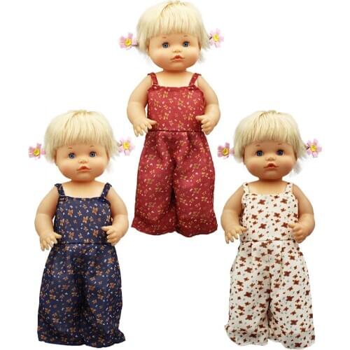 2021 New Chiffon Jumpsuit Doll Clothes Fit 42cm Nenuco Doll Nenuco su Hermanita Doll Accessories