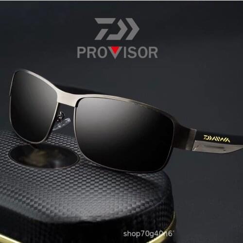 2021 New DAIWA Fishing Glasses Outdoor Mens Riding Glasses Retro Frame Fashion Driving Sunglasses Vacation Beach Sunglasses