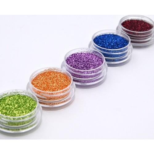 Bulk ultra metallic fine glitter waterproof gel glitter ultra-thin nail art glitter