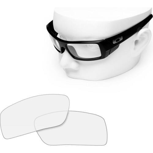 OOWLIT Polarized Replacement Lenses of HD Clear for-Oakley Gascan Sunglasses