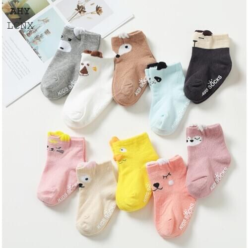 Autumn Spring Baby Socks Cotton Kids Socks for Girls Infant Casual For Boy Girls Toddler Newborn Babies Socks Cartoon Animal