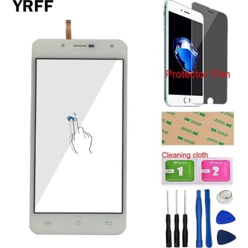 Digitizer Panel For Cherry Mobile Flare P1 Touch Screen Front Glass TouchScreen Sensor Tools Protector Film