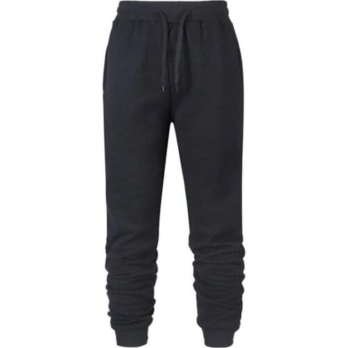 Straight Skin-friendly Straight Ankle Banded Men Track Pants Streetwear
