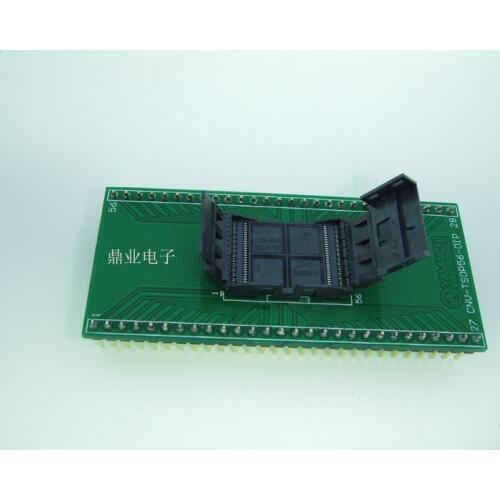 Clamshell TSOP56/DIP56 for 14*20mm IC Burning seat Adapter testing seat Test Socket test bench in stock free shipping