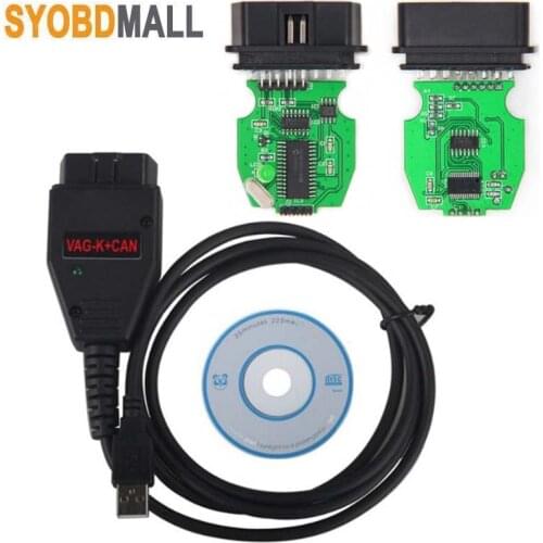 VAG K+CAN Commander 1.4 With FTDI FT232RQ PIC18F258K80 Chip vag USB OBD Diagnostic Interface OBD2 OBDII Cable For VAG Series