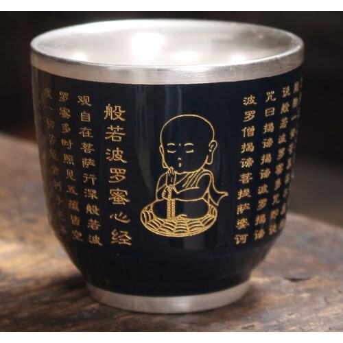 NEWYEARNEW 1piece Retro Ceramic Tea Wine Cup Set Accessorie Tableware Wedding Business Gift