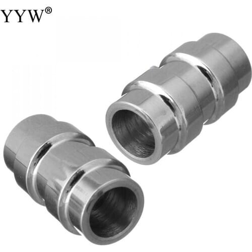 10 pcs/lot Clasp jewelry findings and compenents making bracelet Stainless Steel Clasp 18x10x10mm Inner Diameter:Approx 6mm