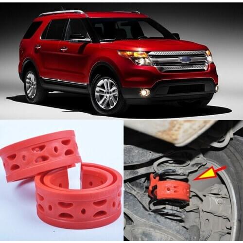 2pcs Rear Suspension Shock Bumper Spring Coil Cushion Buffer For Ford Explorer