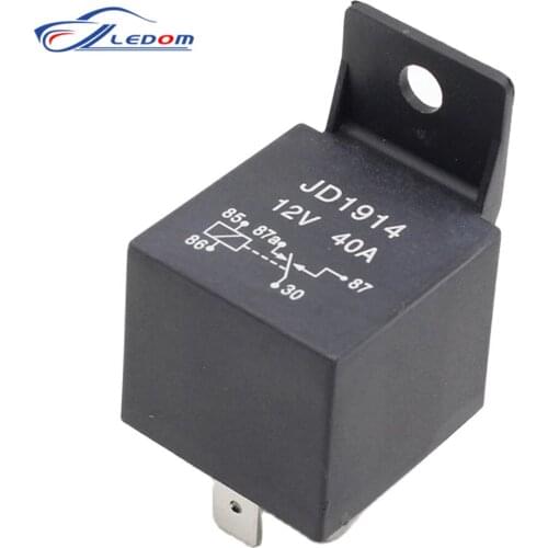 5 Pin 40A Waterproof Car Relay Long Life Automotive Relays Mayitr Normally Open DC 12V/24V Relay for Head Light Air Conditioner