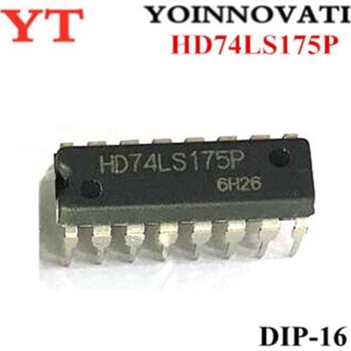 50pcs/lot HD74LS175P HD74LS175 74LS175 DIP16 IC best quality