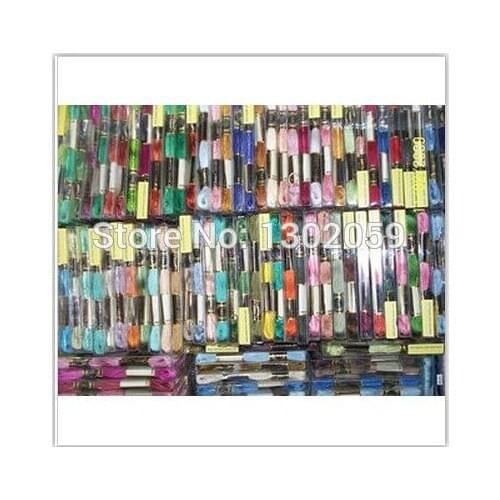 8.7 Yard 250 Pcs/Lots Embroidery Floss Thread--Choose Any Color Code