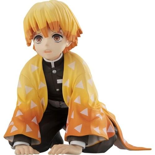 Demon Slayer Agatsuma Zenitsu Japan Anime Figure Model Ornaments Collectible Model Toy Pvc Model Cartoon Toys Anime Toys Gift