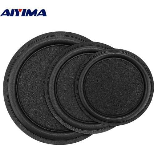 AIYIMA 2 Pcs Woofer Passive Radiator Speaker Bass Sponge Vibration Plate Passive Booster Vibrating Speaker Accessories Parts