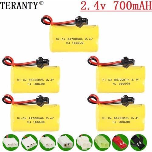 M Model ) 2.4v 1700mah NiCD Battery For Rc toys Car Tanks Trains Robot Boat Gun Ni-CD AA 700mah 2.4v Rechargeable Battery 5Pcs