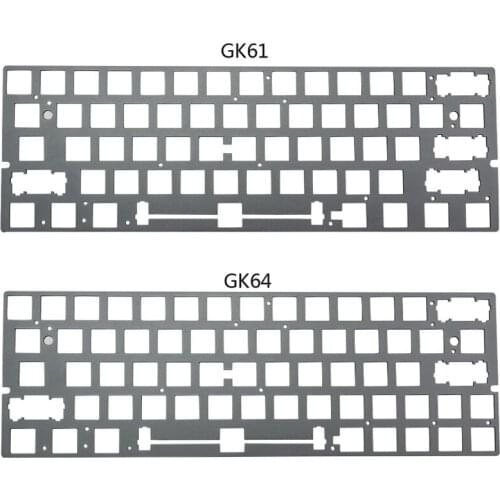 Aluminum Plate Positioning Board Plate-mounted Stabilizers For GH60 XD64 DZ60 GK61 GK64 Gk64x GK64xs HX6A