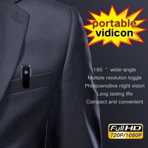 M1 Wireless WiFi Remote Monitoring Camera Night Vision Separate Recording Long-lasting Battery Life Portable Back Clip Camera