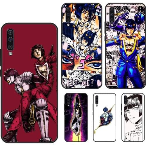 Bruno Bucciarati Sticky Fingers Jojo Case For Samsung A71 A51 A41 A31 A11 A20e A21S A02S A20S A40 A50 A70 A12 A32 A42 A52 A72