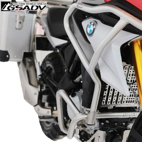 For BMW G310GS Upper Bumper Modified Lower Guard Bar Fully Enclosed 304 Stainless Steel Safety Protection Part