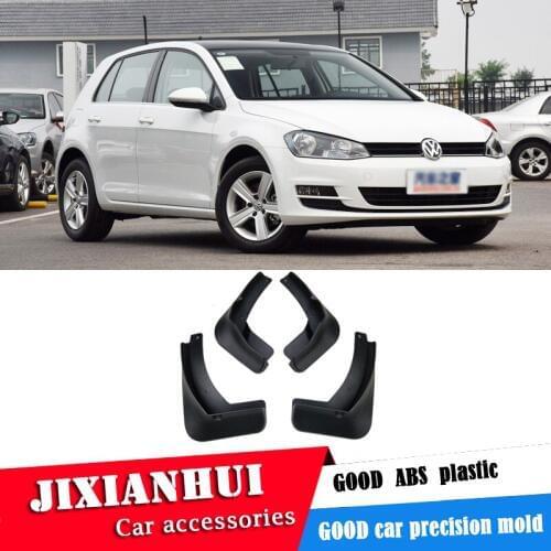 For GOLF 7/MK 7 2014-2016 Mudflaps Splash Guards Front With the color and rear Mud Flap Mudguards Fender Modified special