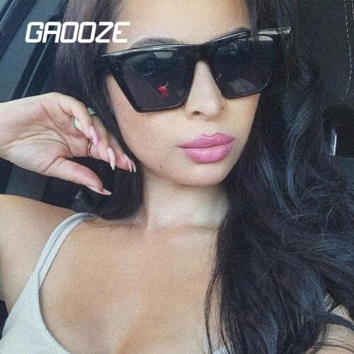 GAOOZE Retro Square Womens Sunglasses Designer Sun Glasses Cat Eye Sunglasses Men Vintage Shades Zonnebril Dames Eyewear YJ004