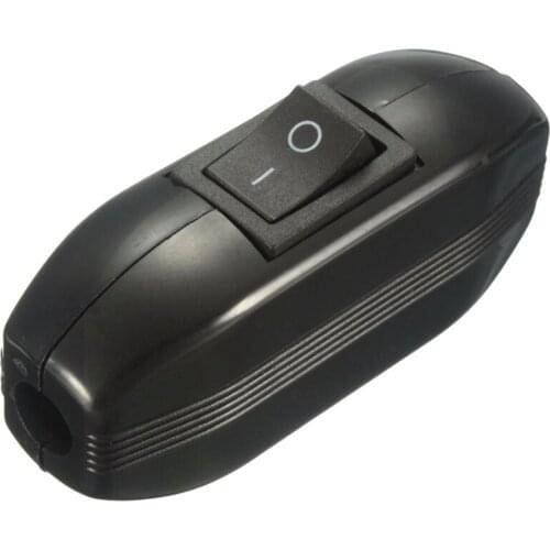 GTBL 5x 250V AC/6A In-line ON/OFF Table Lamp Bed Light Controll Switch 3-Core Cable