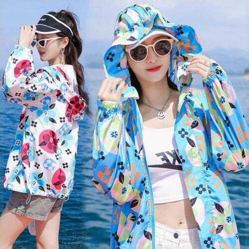 Women Sun Protection Jacket Breathable Camping Leisure Outdoor Workout Clothing Camouflage Female Coat