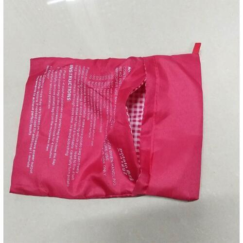 1Pcs Microwave Potato Bag Easy To Cook Red Cooking Tools Baking Accessories Portable Washable Kitchen Gadgets Steam Pocket