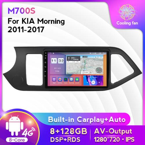 MEKEDE IPS Touch Screen 2din Car Radio Multimedia For KIA PICANTO Morning 2011 2012 2013 2014 GPS Navigation Player 4G Android