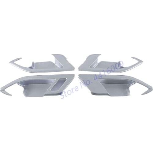 For Volkswagen VW Golf 8 MK8 R 2021 2022 Inner Door Handle Bowl Cover Trim Stickers ABS Chrome Interior Accesories