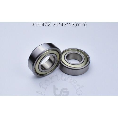 6004ZZ 20*42*12mm 10PieceS bearing metal sealing bearings chrome steel deep groove bearing 6004 6004ZZ bearings