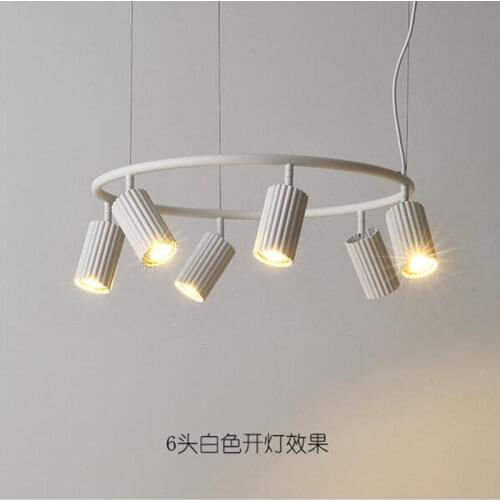 Modern Round Living Room Chandelier Lighting Bedroom Kitchen Island Replica Design Pendant LED Suspension Hanging Home Nordic