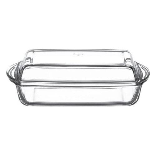 Modern Pasabahce Pyrex Rectangle Lid Cookware 1500cc -59019 organizer storage box органайзер rangement коробка для хранения