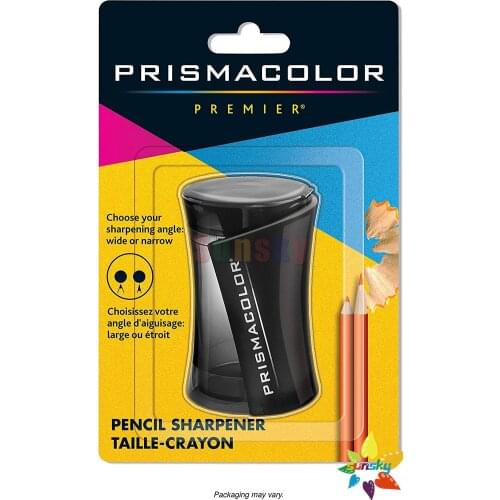 Usa Original Black Sanford Prismacolor Premier Pencil sharpener Sharpens your Prismacolor colored pencils to a perfect point