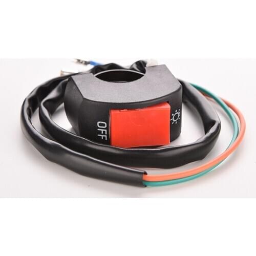 Universal Motorcycle ATV Headlight ON-OFF Switch For Spot Light Lamp