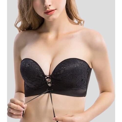 Seamless Bras for Women Push Up Bra Convertible Straps Brassiere Middle Cup Underwear Sexy Bra Three Quarters Invisible Lingerie