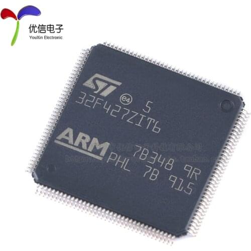 1pcs / lot original stm32f427zit6 lqfp-144 arm cortex-m4 32-bit microcontroller MCU