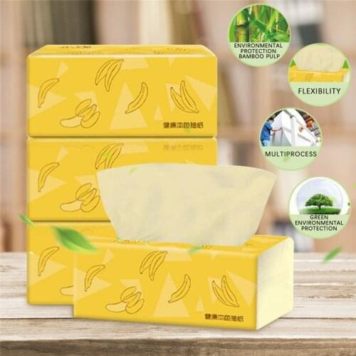 1 Pack Of Napkin 4 Packs Of Paper Pumping Toilet Paper Towels Tissue Paper Napkins Pumping A Wipes Supplies Bamboo Pulp 2020