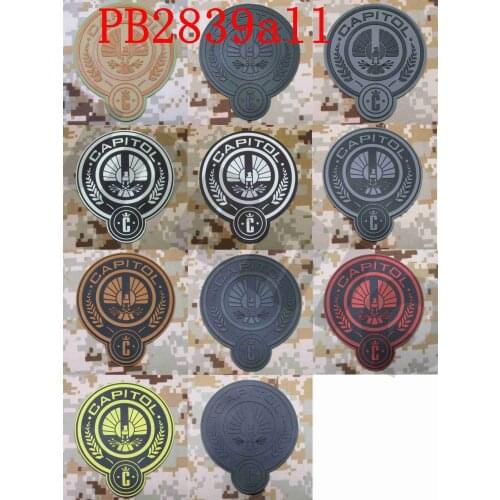 3D PVC patch The Hunger Games The Capitol Morale