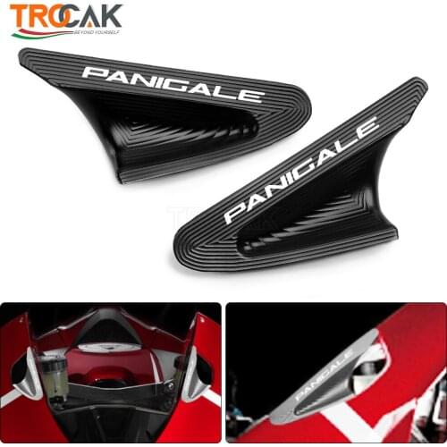 For DUCATI PANIGALE 1199 2012-2014 PANIGALE 899 2013-2015 Motorcycle Accessories Windscreen Mirror Cap Driven Eliminators Cap
