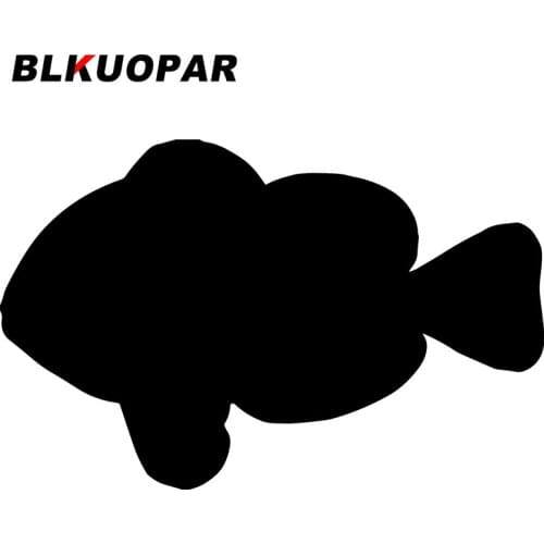 BLKUOPAR Car Stickers Fish Drawing Scratch-Proof Decals Creative Car Accessories Simple Surfboard Motorcycle RV Vehicle Decor