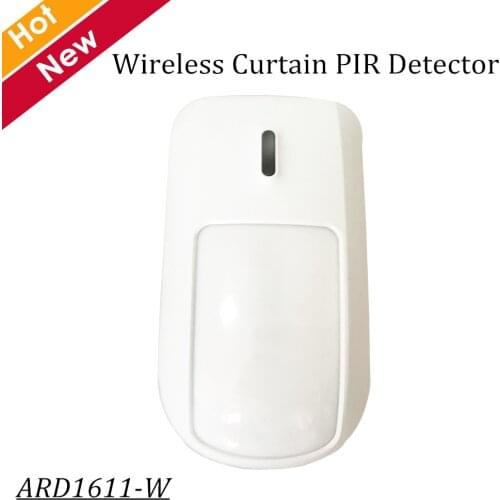 Original Dahua Wireless Curtain PIR Detector ARD1611-W ABS Material Transmission range 150m 2 Way Communication