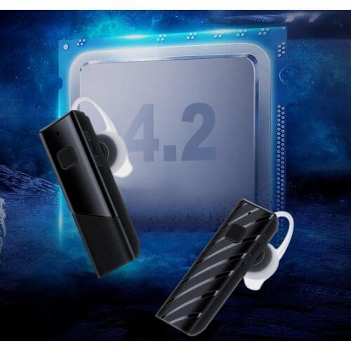 Bluetooth-compatible Earphone Handsfree Strong Bass Mini In-ear Stereo Wireless Headphone for Smart Phone