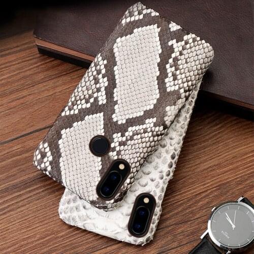 Luxury Phone case For Xiaomi Mi 5S 6 8 A1 A2 lite Max 2 3 Mix 2S Case Really Python Skin Cover For Redmi Note 4 4A 4X 5 5A Plus